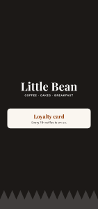 Café menu: flyer template