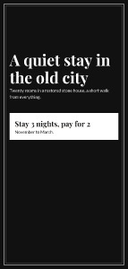Hotel: flyer template