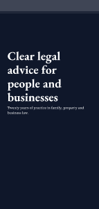 Law firm: flyer template