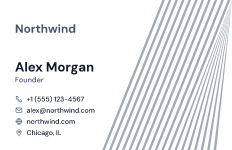 Hatch: business card template