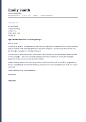 Consultant: cover letter template