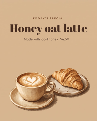 Today's coffee special: post template