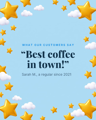 Customer review: post template