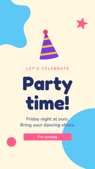 Party time: story template