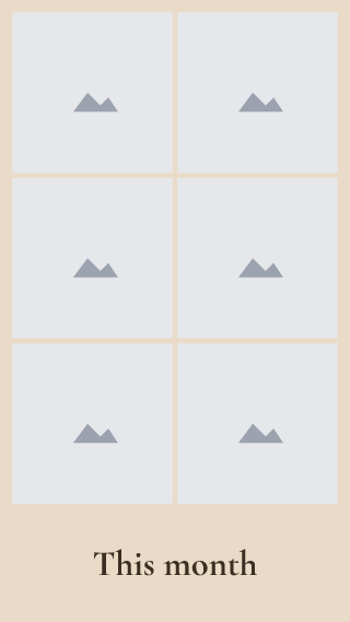 Six photos story: story template