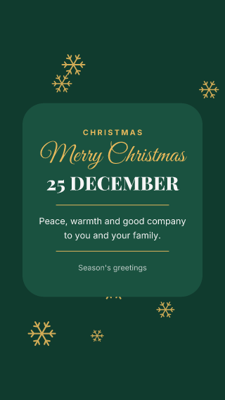 Christmas, card: holiday template