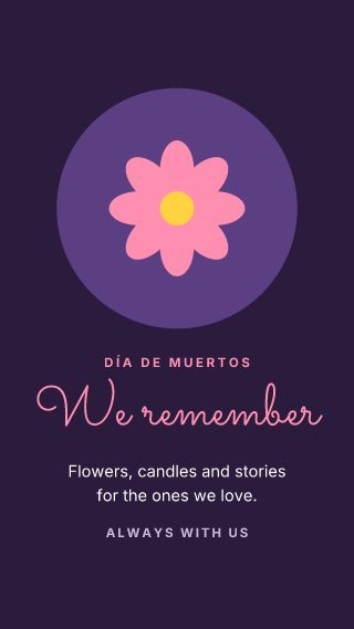 Day of the Dead: holiday template