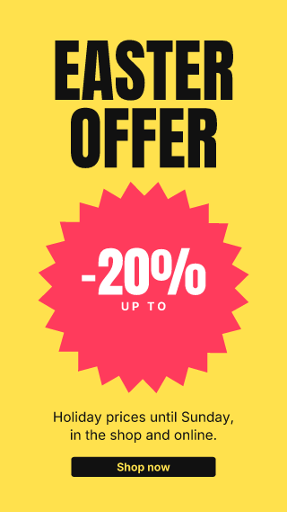 Easter: holiday offer: Easter template
