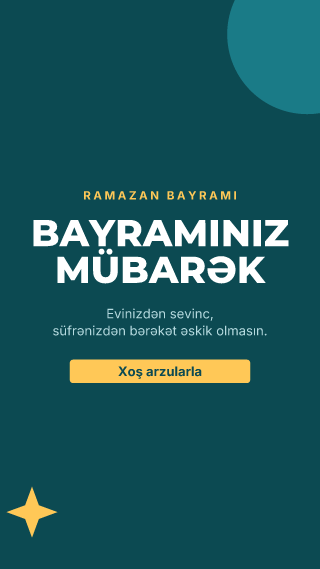 Eid al-Fitr (Azerbaijani): Eid template