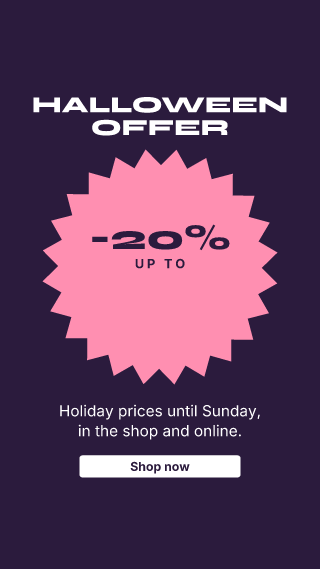 Halloween: holiday offer: Halloween template