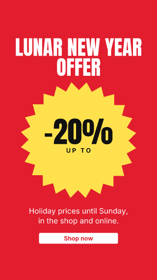 Lunar New Year: holiday offer: Lunar New Year template