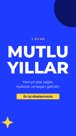 New Year (Turkish): New Year template