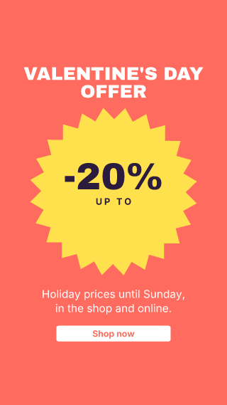 Valentine's Day: holiday offer: Valentine's Day template