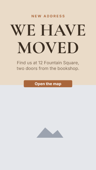 We have moved: story template