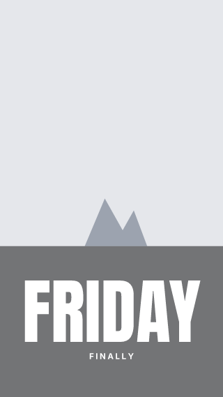 Photo with a big word, story: story template