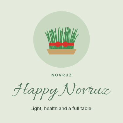 Novruz post: post template