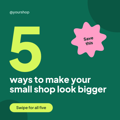 Tips carousel cover: post template