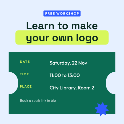 Free workshop post: post template