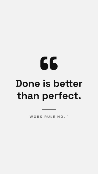 Simple quote: story template