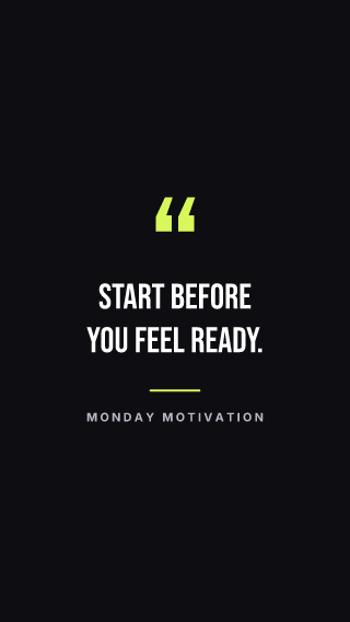 Bold quote: story template