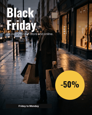 Black Friday: post template