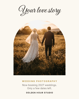 Wedding photographer: post template