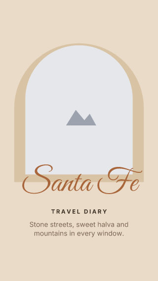 Travel diary: story template