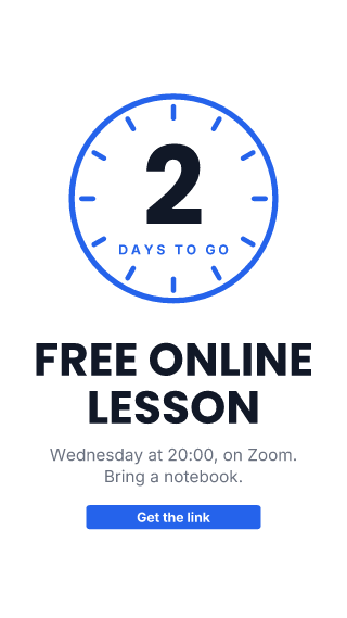 Online lesson: story template