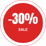 Sale stickers: label template