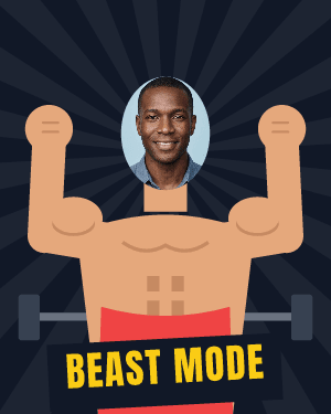 Beast mode: photo template