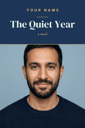 Book cover: photo template