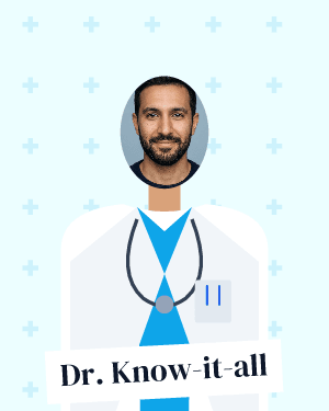 Dr. Know-it-all: photo template