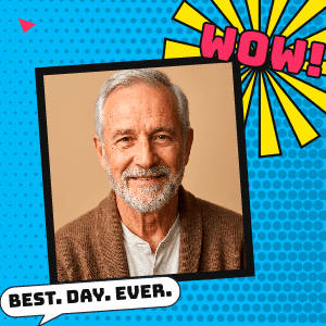 Pop art comic: photo template