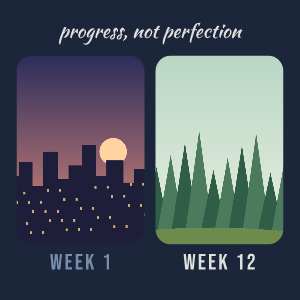 Progress: photo template