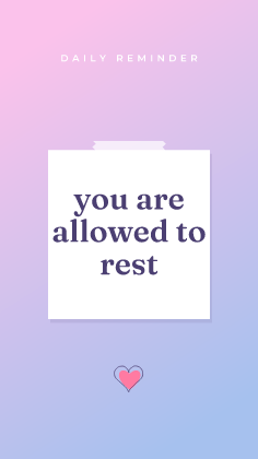 Daily reminder: photo template