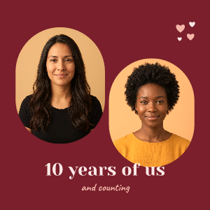 Anniversary: photo template
