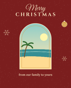Cozy Christmas: photo template