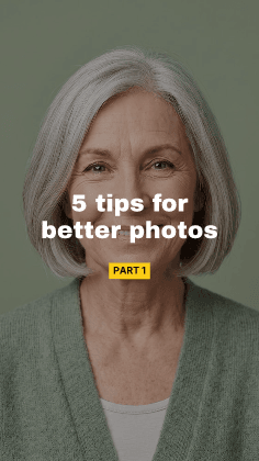 Reel cover: photo template