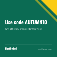 Promo code: social media post template