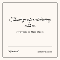 Celebration: social media post template